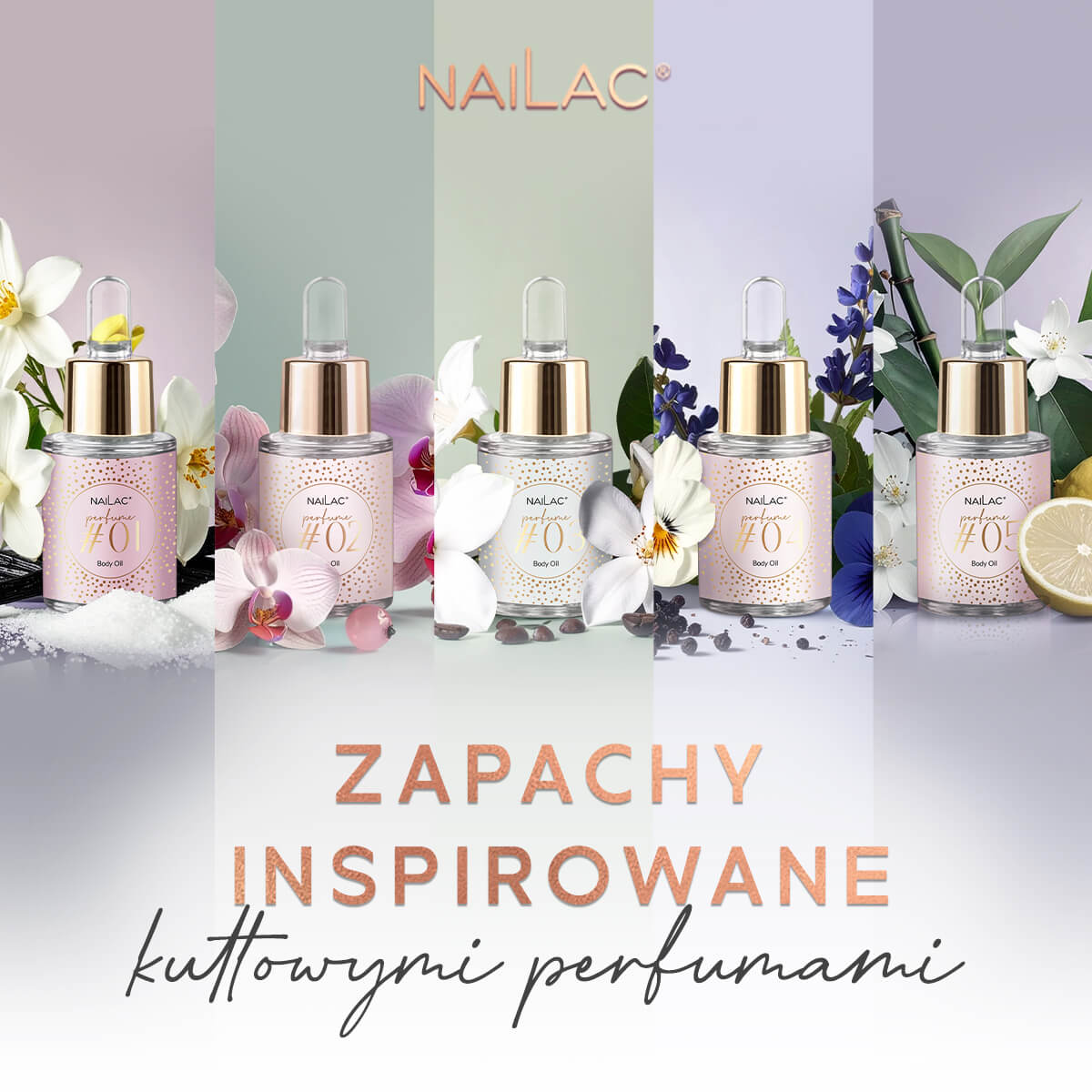 grafika zapachy inspirowane kultowymi perfumami